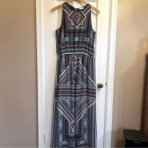 New York & Company patterned dress with shorts